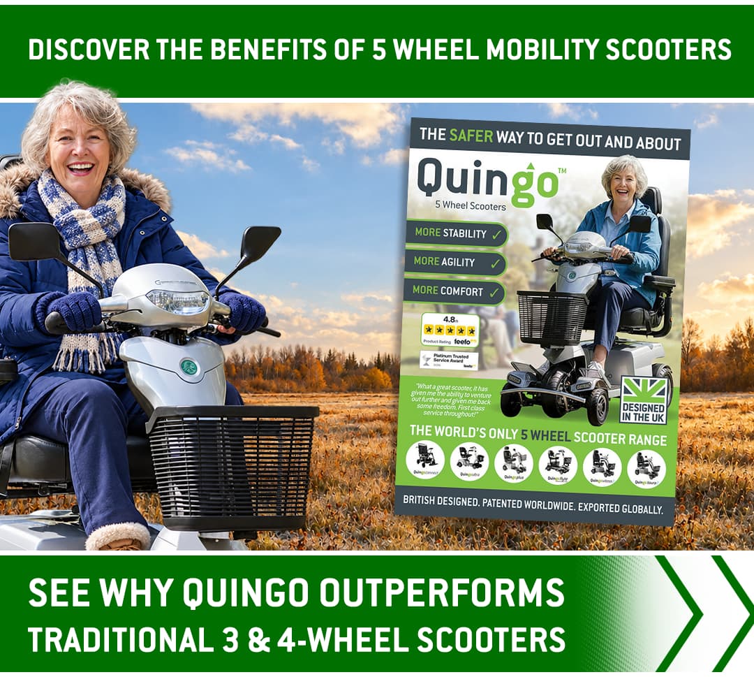 Quingo landing page ad