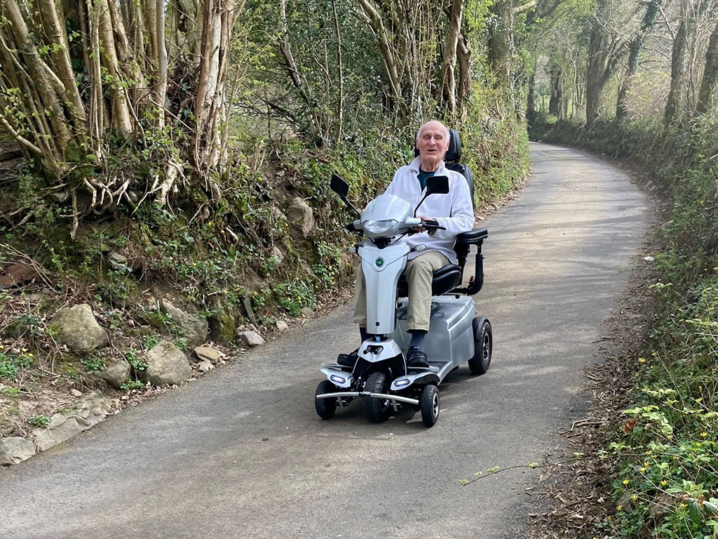The UK offers some of the best paths and lanes that mean you don't need ab all terrain mobility scooter