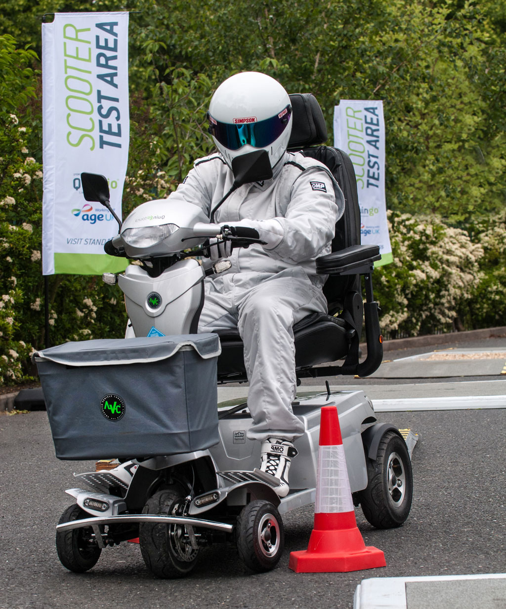 The Stig - Probably the first to Ask "How fast are mobility scooters?"