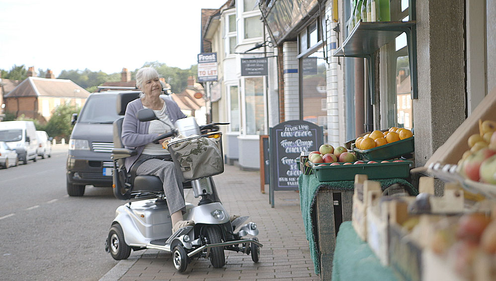 There are times when any mobility scooter can go on the road