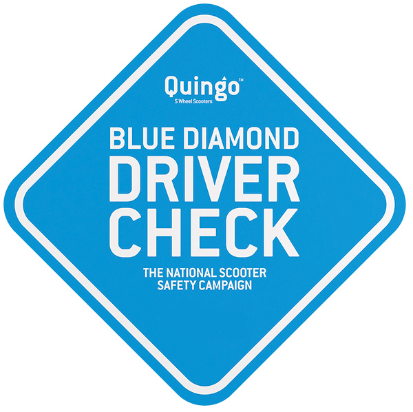 Quingo Mobility Scooters Blue Diamond Driver Check