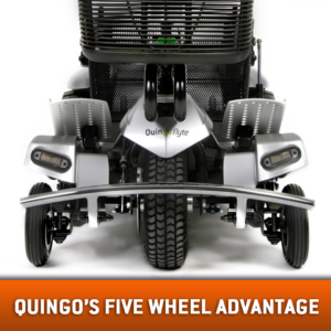 manoeuvrability - five wheel advantage 