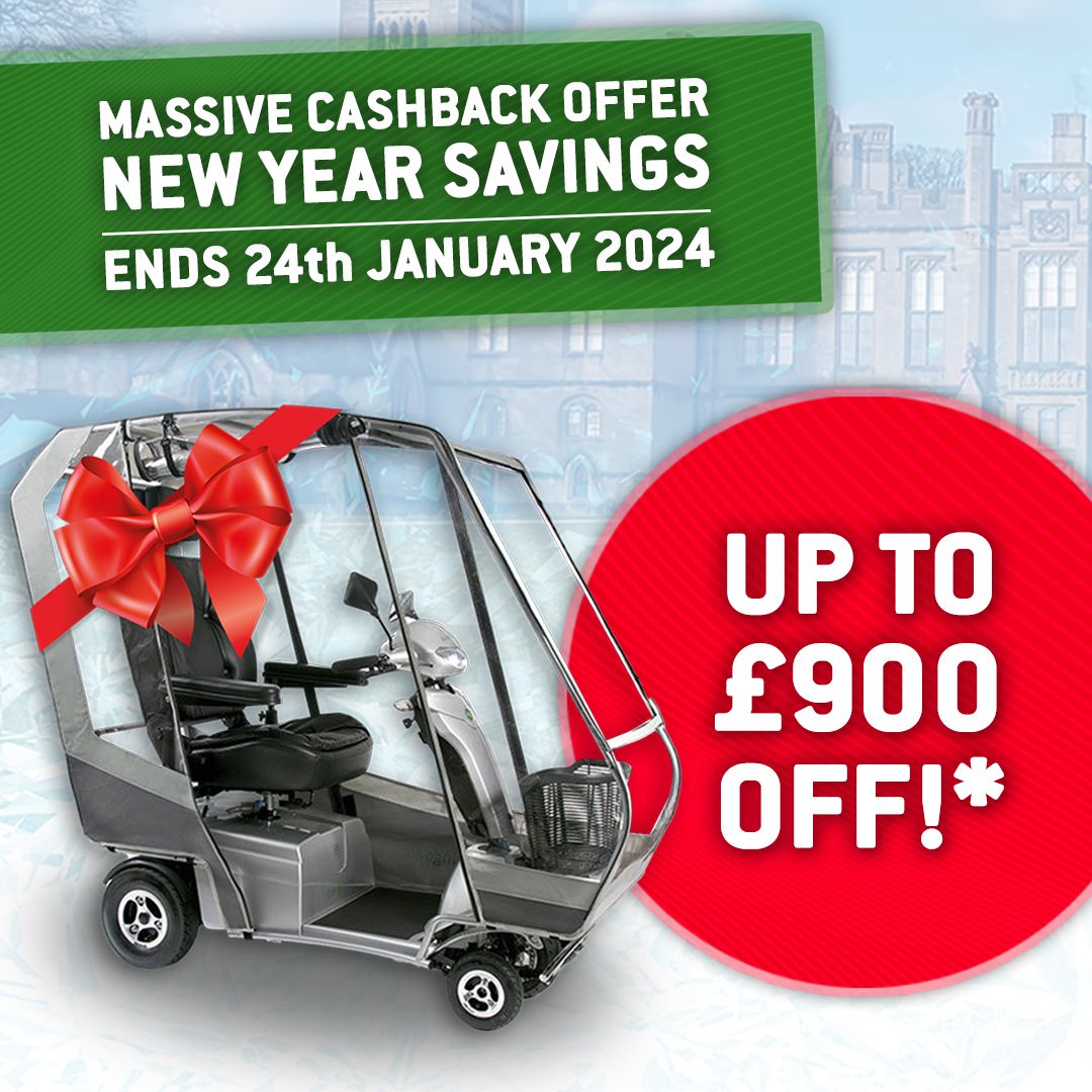 Up to £900 off new year scooter promotion