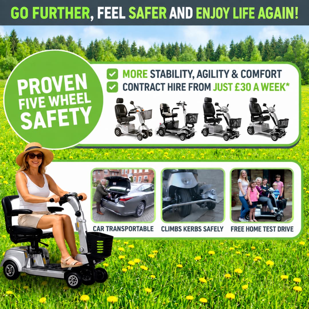 Proven five wheel safety