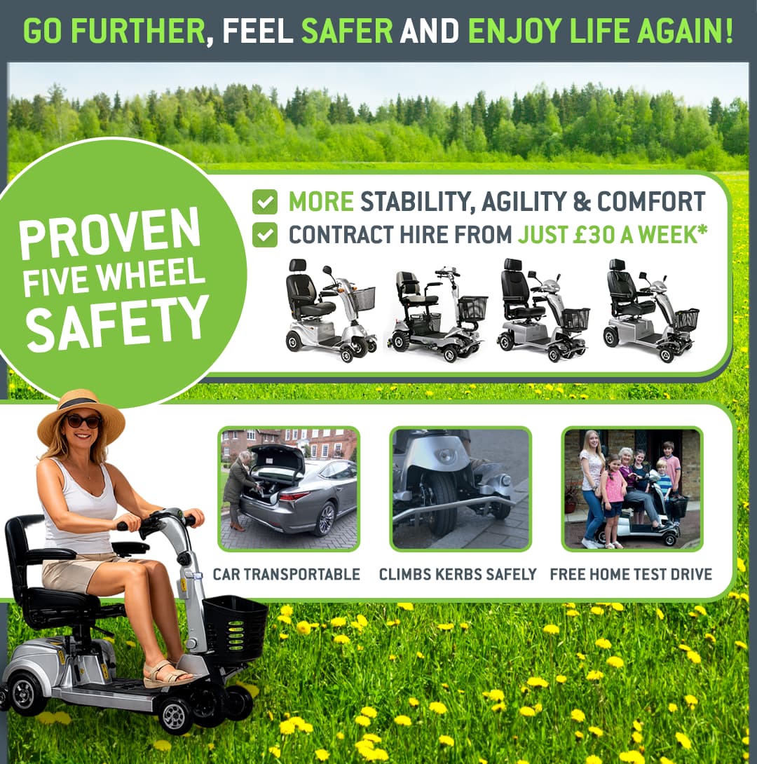 Proven five wheel safety